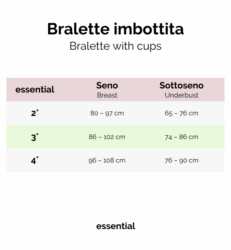 TENCEL™ non-elastic cup bra