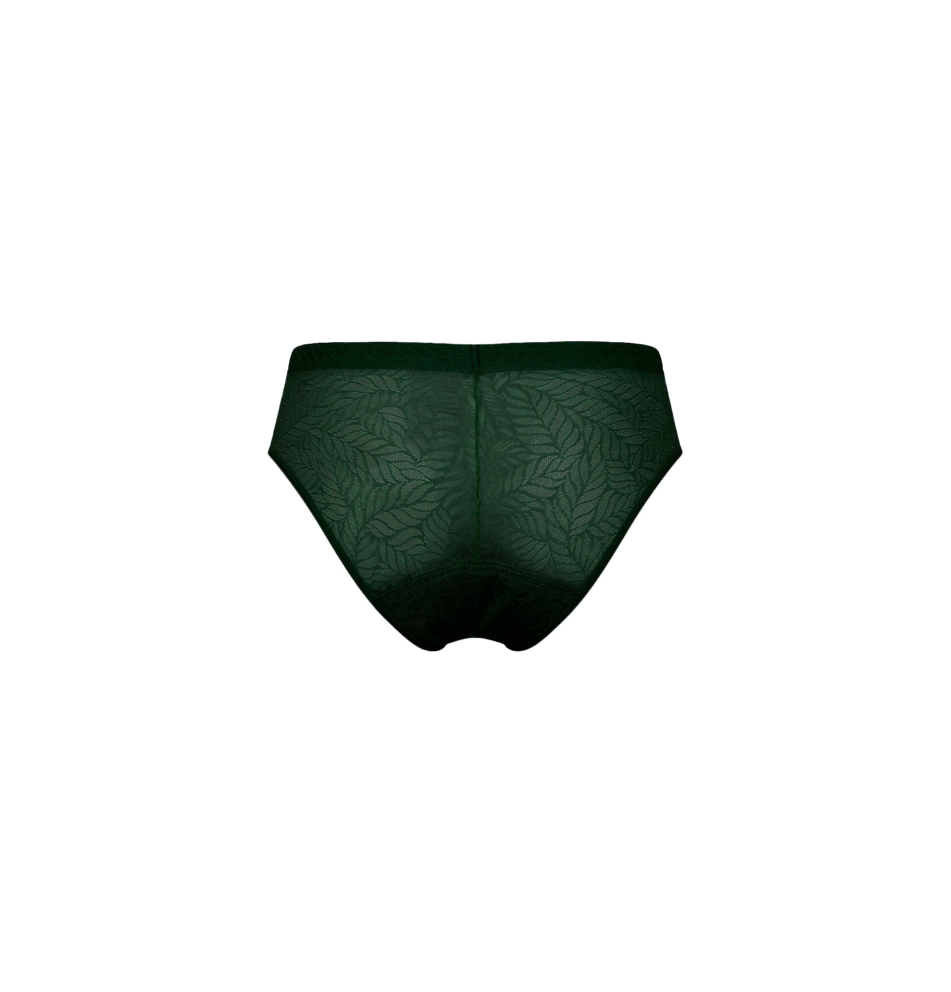 Eco-sustainable lace menstrual briefs