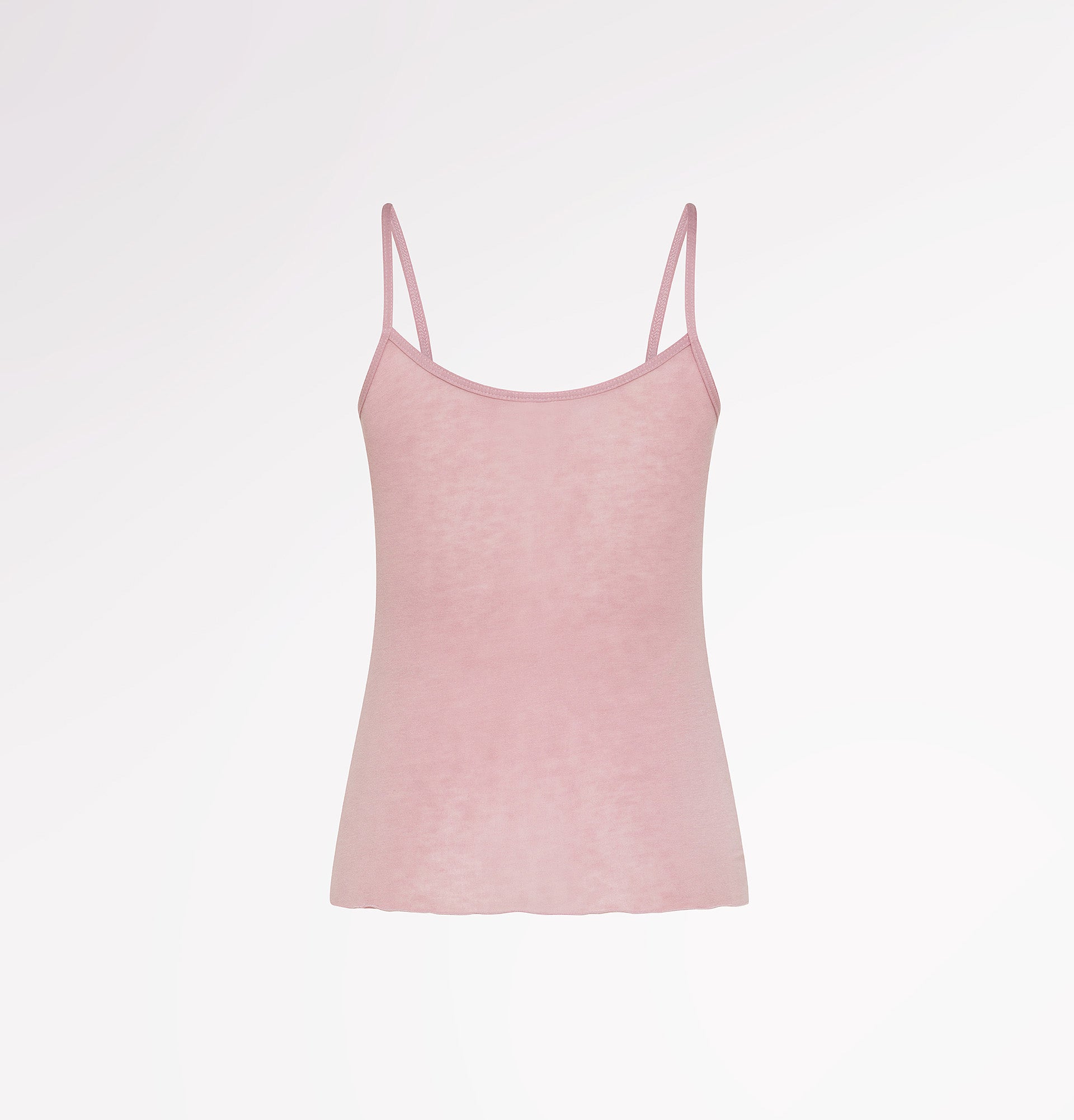 Camisole with thin straps in TENCEL™ silk