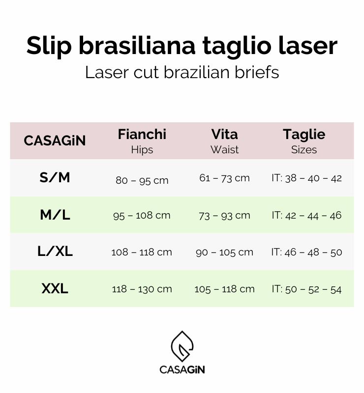 Laser cut Brazilian briefs in natural fabric