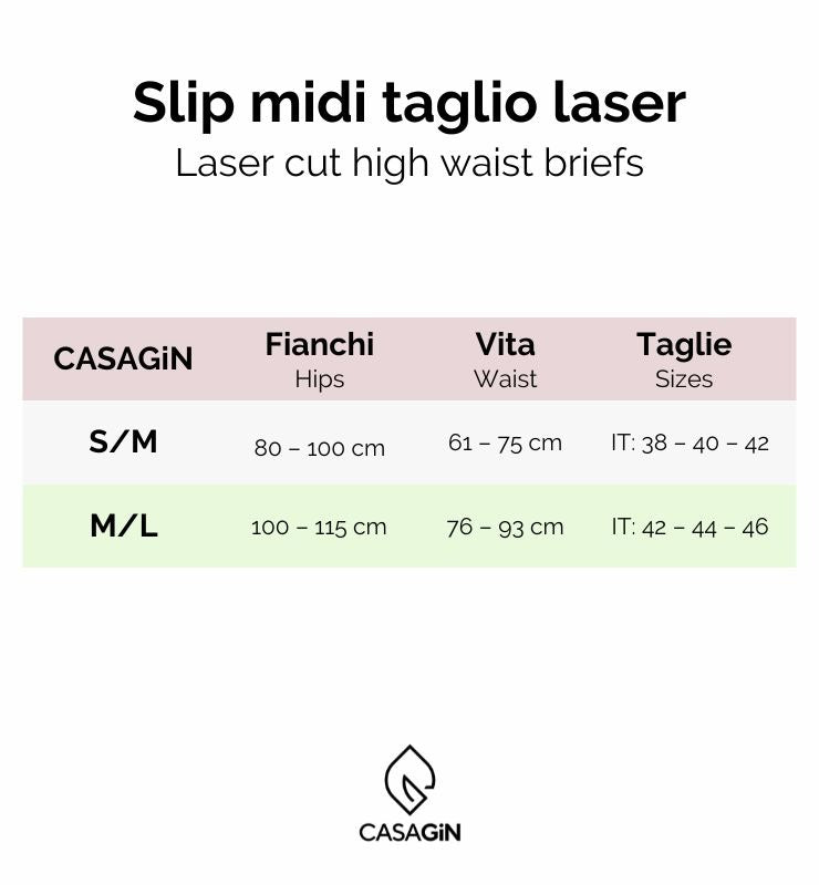 Slip a vita alta taglio laser in tessuto naturale