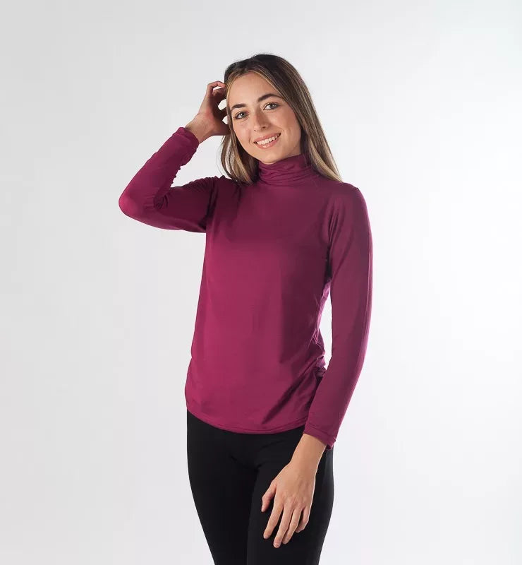 2.0 turtleneck in soft natural fabric