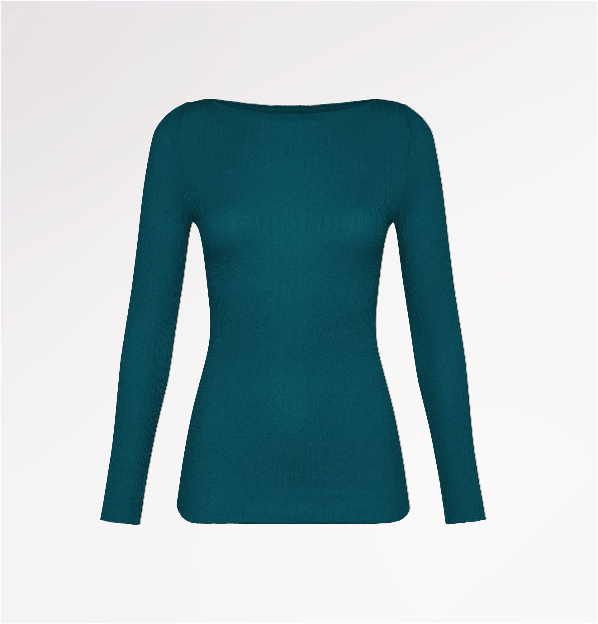 JADEA Maglia Donna Scollo A Barca Elasticizzata Con Pizzo Manica Lunga 4464 106270291 JADEA Maglia Donna Scollo A Barca Elasticizzata Con Pizzo Manica Lunga 4464 106270291