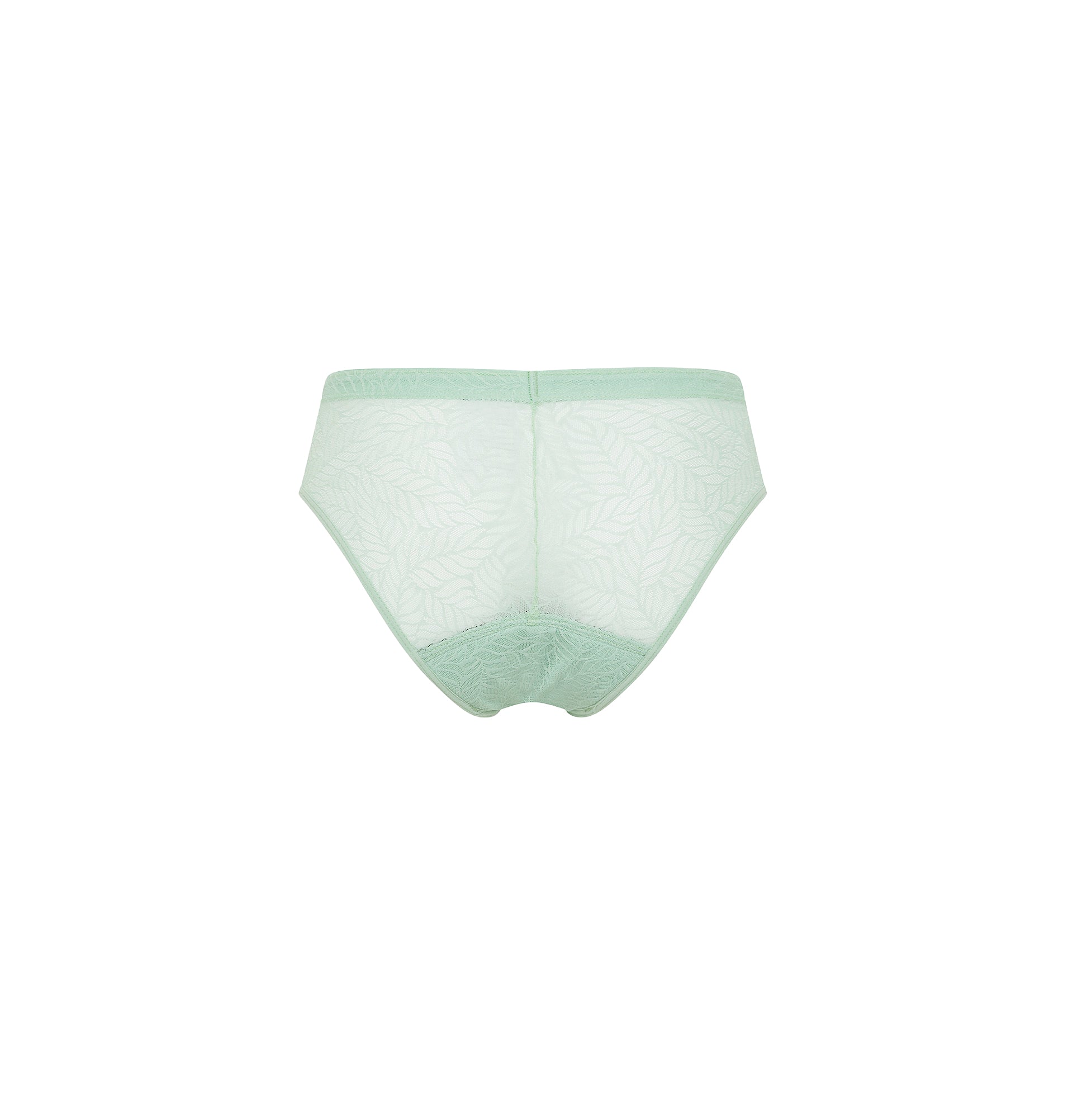 Eco-sustainable lace menstrual briefs