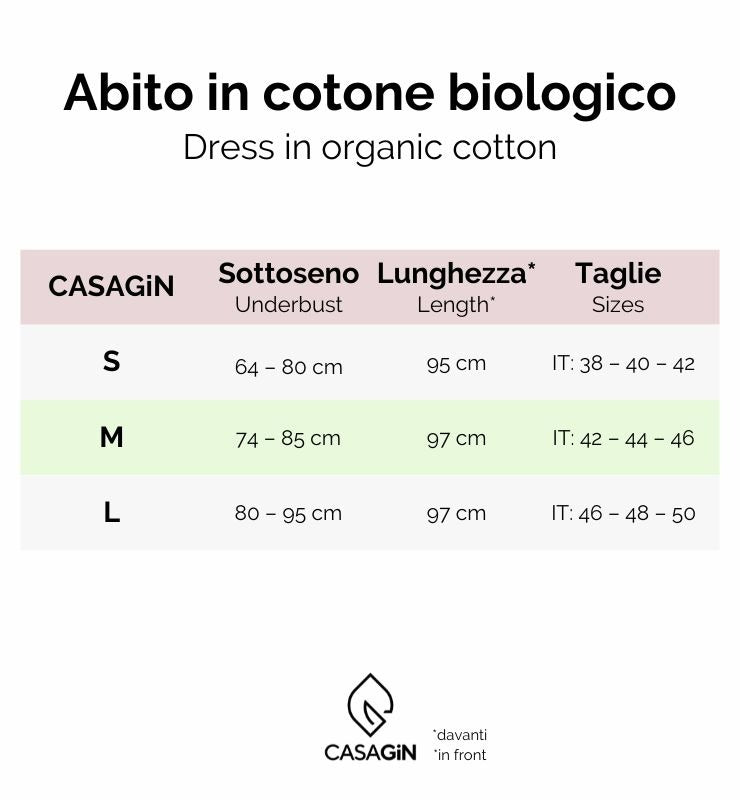 GOTS organic cotton dress