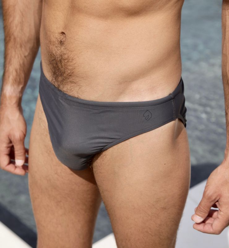Men's swimsuit briefs in ECONYL® regenerated nylon