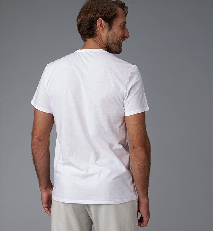 T-Shirt uomo scollo tondo in Cotone Organico GOTS